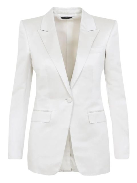 TOM FORD duchess single-breasted blazer - Neutrals - zdjęcie produktu nr 1