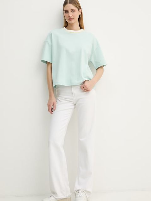 United Colors of Benetton t-shirt damski bawełniany - zdjęcie produktu nr 1