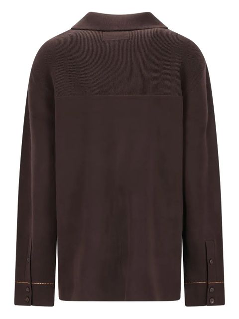 Guest In Residence buttoned pocket jacket - Brown