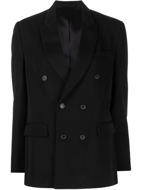 WARDROBE.NYC double-breasted wool blazer - Black - zdjęcie produktu nr 1