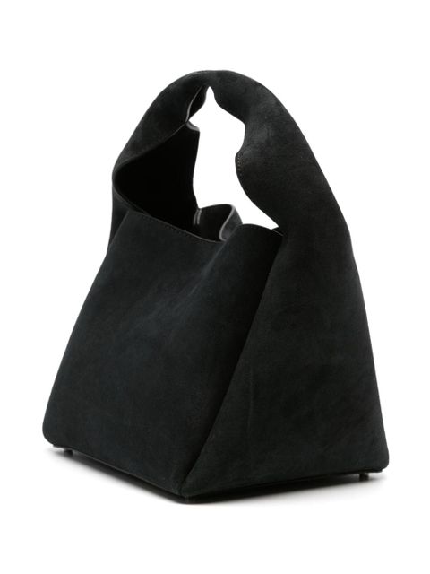TOTEME suede bucket bag - Black