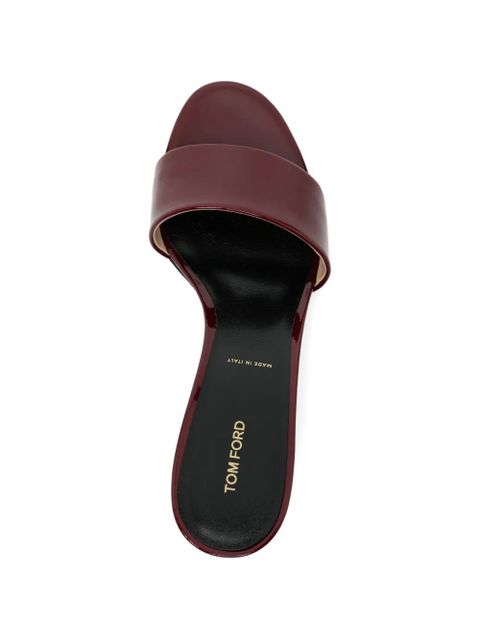 TOM FORD 60mm square heel sandals - Red