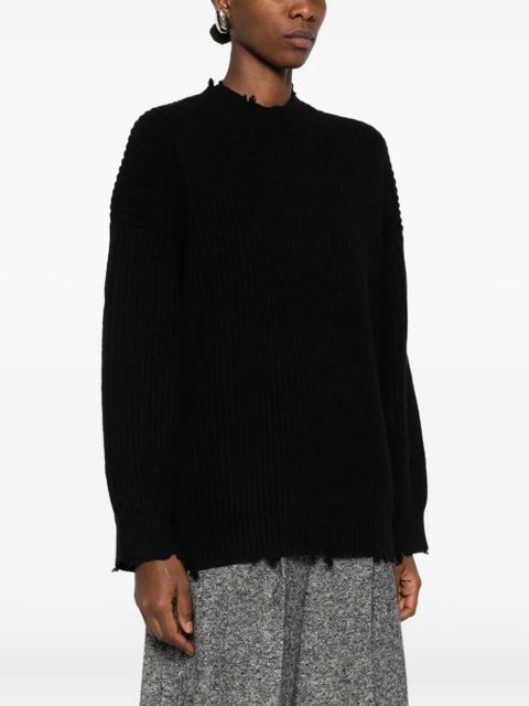 Simkhai Willa distressed sweater - Black