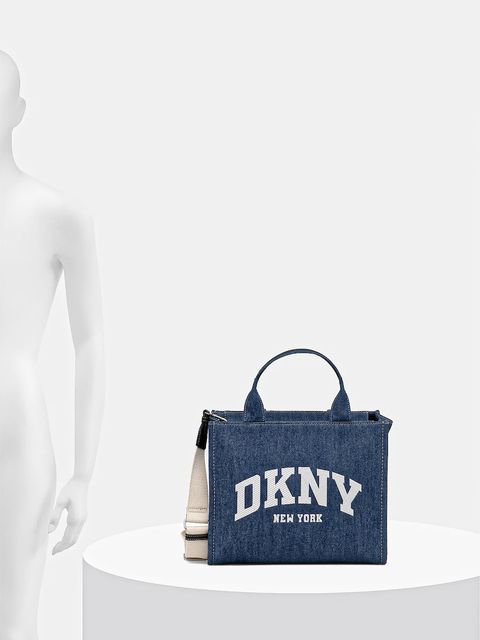 Dkny torebka jeansowa kolor niebieski R52ADR57