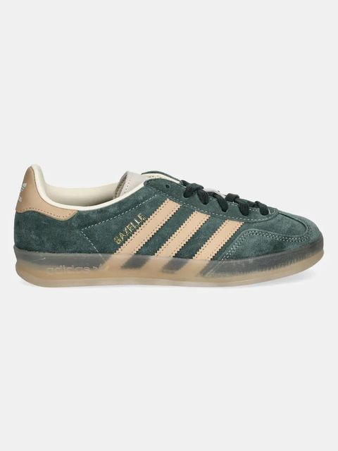 adidas Originals sneakersy zamszowe Gazelle Indoor kolor zielony JH5402 - zdjęcie produktu nr 2