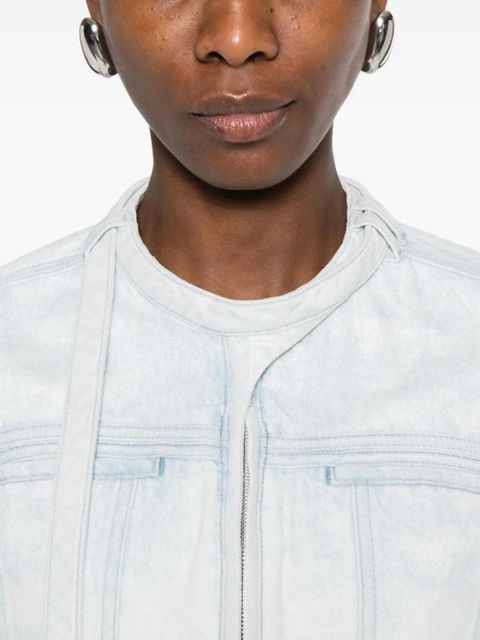 Diesel cropped denim jacket - Blue