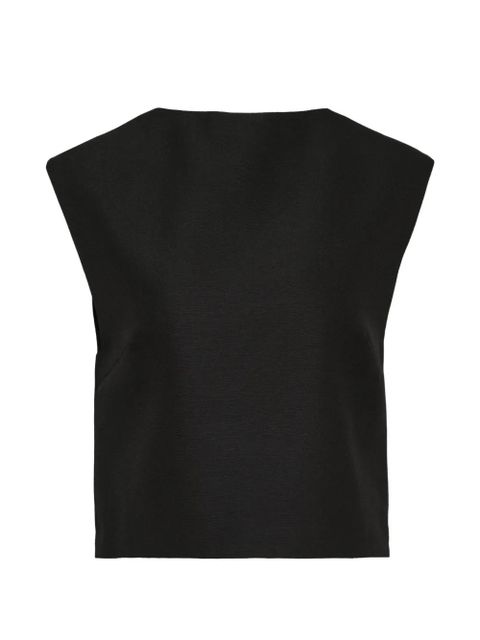 Jil Sander grain de poudre top - Black - zdjęcie produktu nr 1