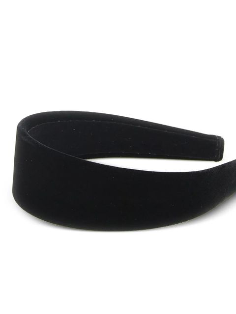 Balenciaga Holli velvet headband - Black