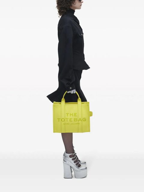 Marc Jacobs The Leather Medium Tote bag - Yellow - zdjęcie produktu nr 2