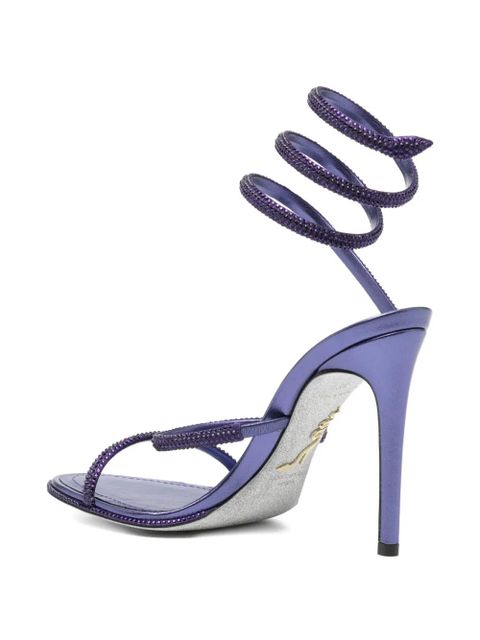 René Caovilla 80mm Cleo sandals - Purple
