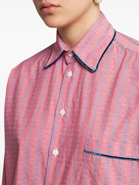ETRO jacquard shirt - Pink