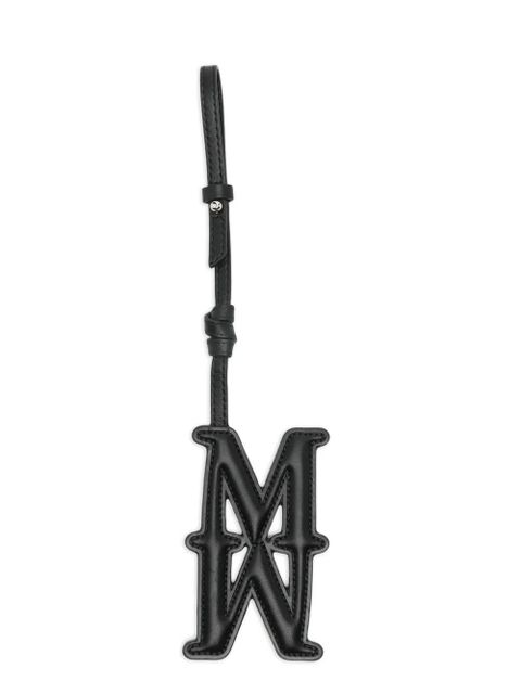 Max Mara leather bag charm - Black - zdjęcie produktu nr 1