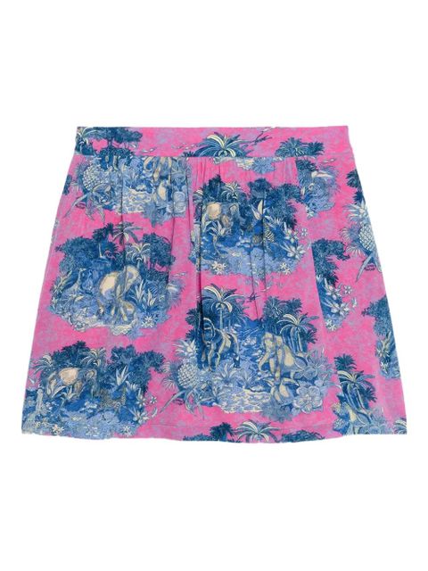 Zadig&Voltaire graphic-print midi skirt - Pink - zdjęcie produktu nr 1