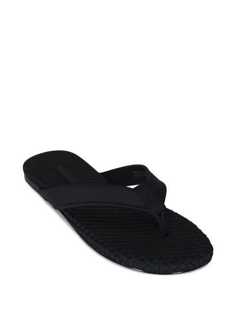 NAGHEDI T-strap flip flops - Black - zdjęcie produktu nr 2