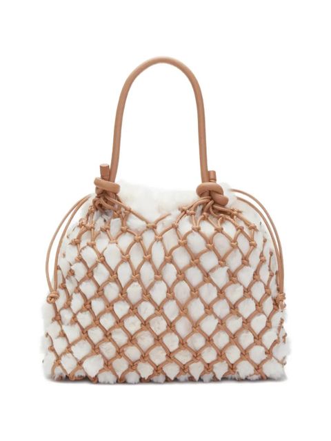 3.1 Phillip Lim mini macrame tote bag - Brown