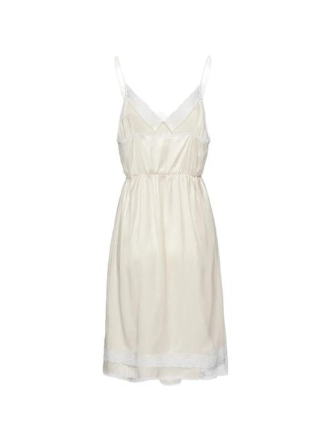 Magda Butrym lace-trim slip dress - Neutrals - zdjęcie produktu nr 2