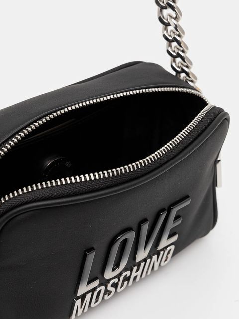Love Moschino torebka kolor czarny JC4255PP0MKD000B