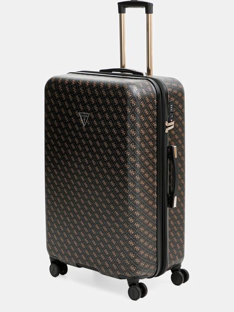 Guess walizka JESCO kolor brązowy TWHB83 89988