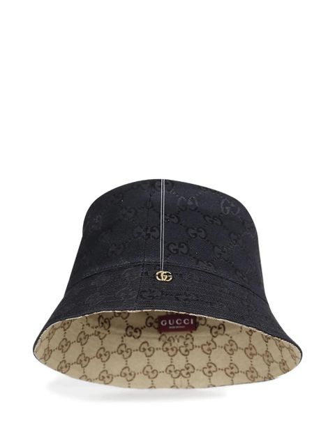 Gucci reversible GG bucket hat - Black