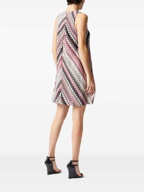 Missoni A-line mini dress - Pink