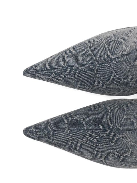 MISBHV 75mm Sasha ankle boots - Blue - zdjęcie produktu nr 2