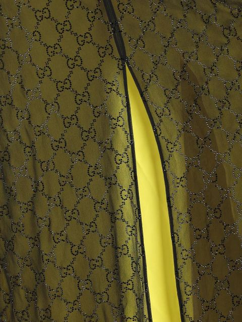 Gucci logo maxi dress - Green