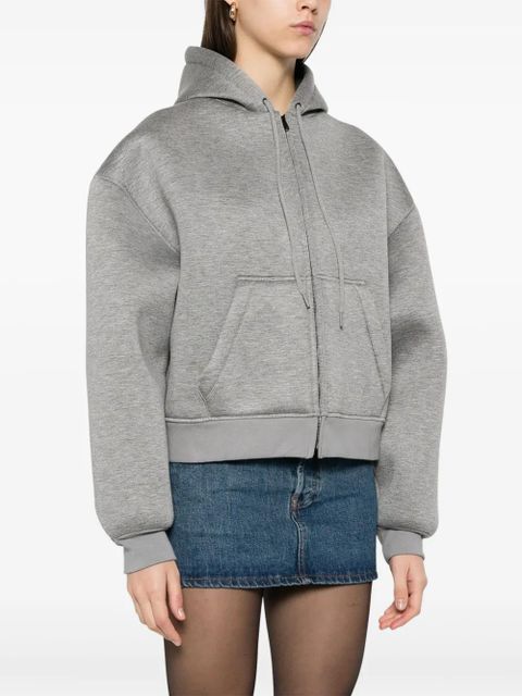 WARDROBE.NYC scuba-jersey hoodie - Grey - zdjęcie produktu nr 2