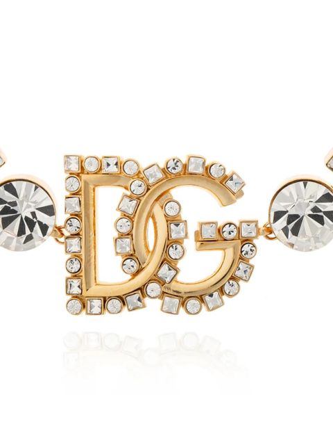Dolce & Gabbana logo-plaque bracelet - Gold