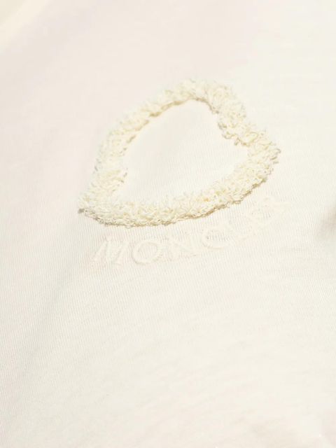 Moncler logo-detail T-shirt - Neutrals