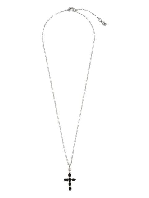 Dolce & Gabbana cross-pendant necklace - Silver - zdjęcie produktu nr 1