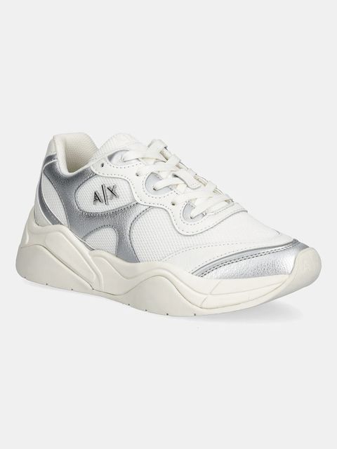Armani Exchange sneakersy damskie kolor biały XDX191 XV940 U617 - zdjęcie produktu nr 1