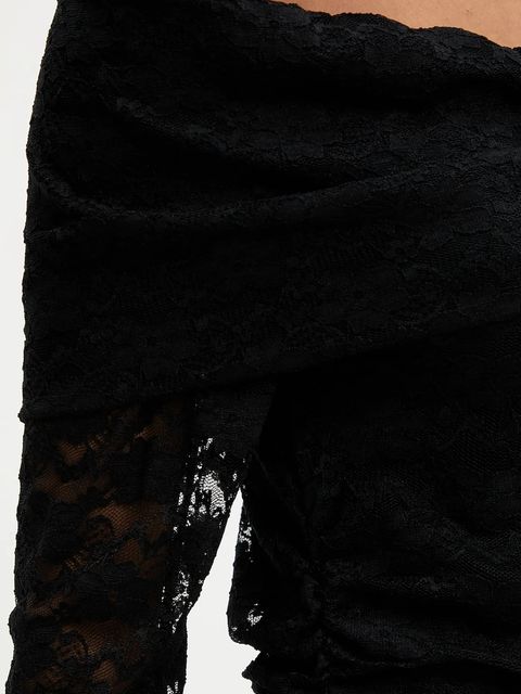 Answear.LAB sukienka kolor czarny mini dopasowana