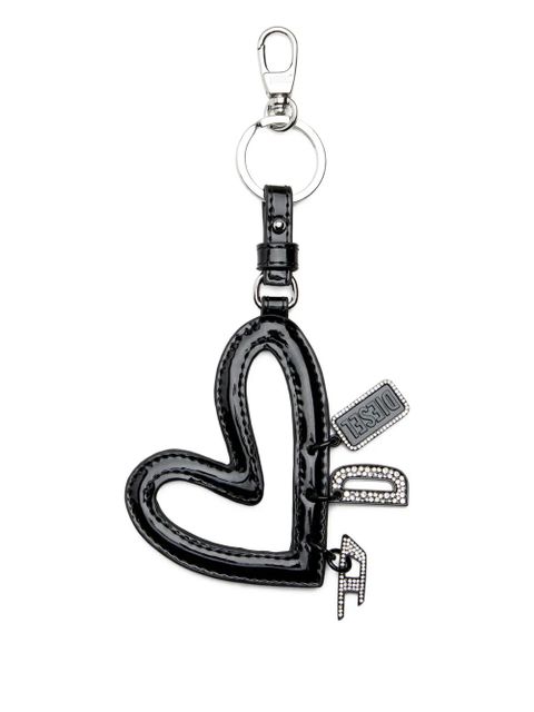 Diesel heart-shaped keychain - Black - zdjęcie produktu nr 1