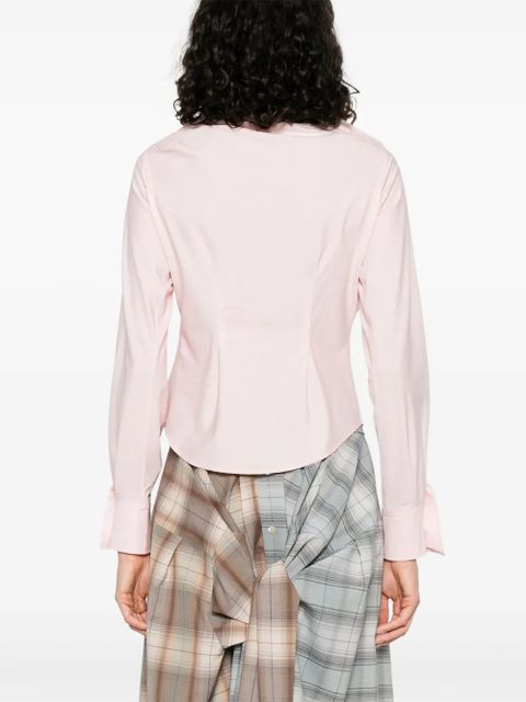 Vivienne Westwood gathered shirt - Pink - zdjęcie produktu nr 2