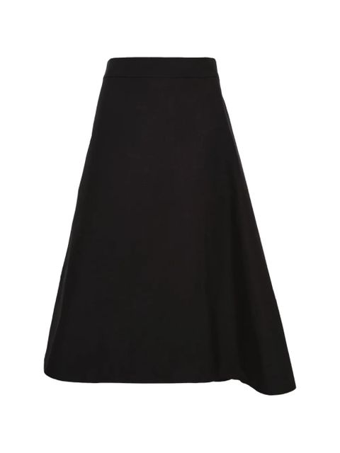 Jil Sander black A-line skirt - zdjęcie produktu nr 1