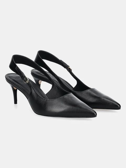 Answear.LAB szpilki skórzane kolor czarny - zdjęcie produktu nr 1