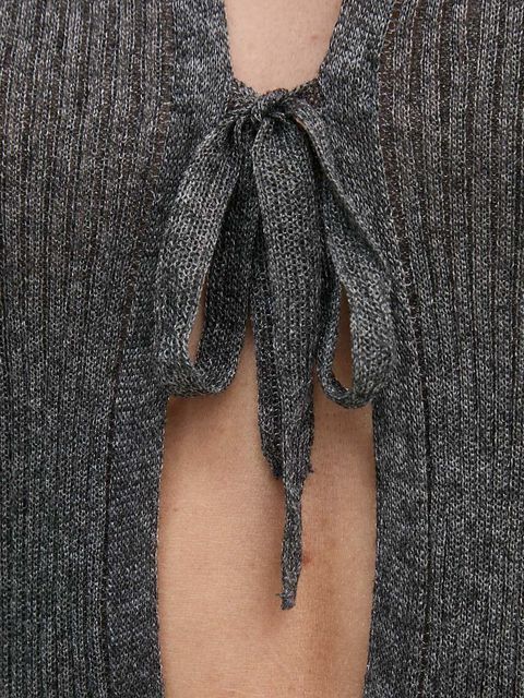 Sisley sweter damski kolor szary lekki 1034M500L