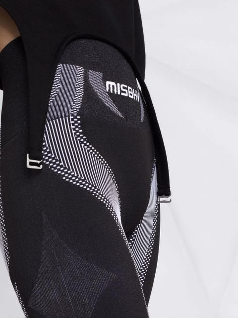 MISBHV printed cycling shorts - Black - zdjęcie produktu nr 2