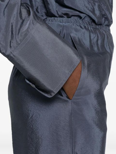 Nanushka elastic-waist trousers - Blue