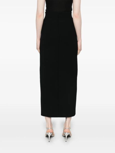 KHAITE Brynlee maxi skirt - Black