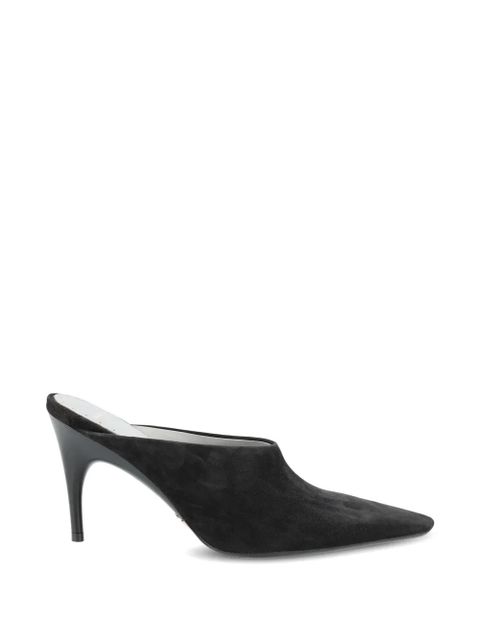 Balenciaga Duchesse pointed-toe mules - Black - zdjęcie produktu nr 1