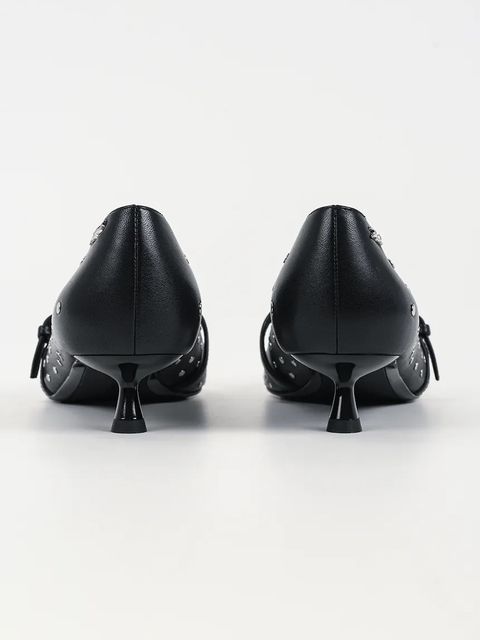 Karl Lagerfeld szpilki skórzane PASHA