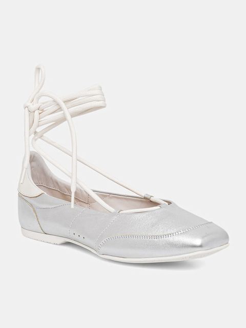 Patrizia Pepe baleriny skórzane