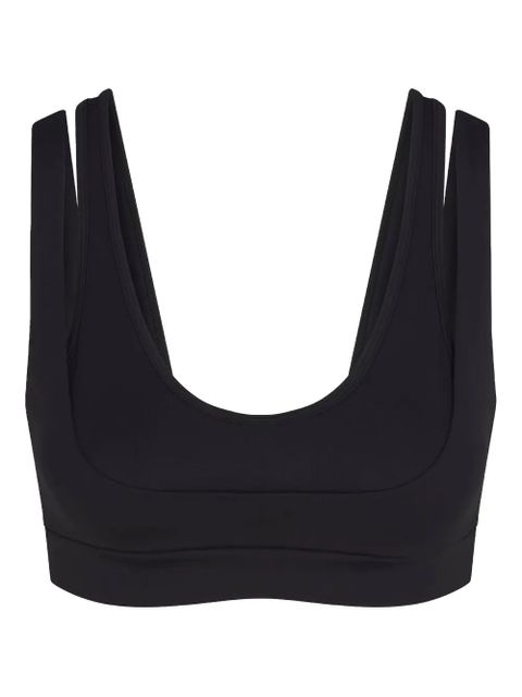 Skims double-strap scoop bra - Black - zdjęcie produktu nr 1