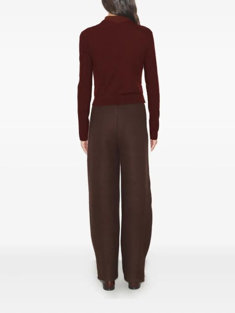 Tory Burch v-neck cardigan - Red