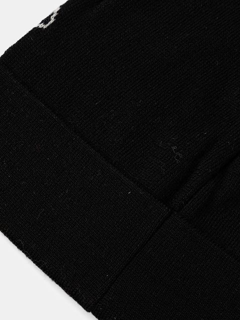 Moschino czapka z wełną kolor czarny M3321 65443 - zdjęcie produktu nr 2