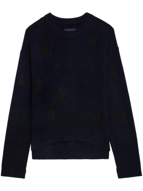 Zadig&Voltaire sequin-embellished jumper - Blue - zdjęcie produktu nr 1