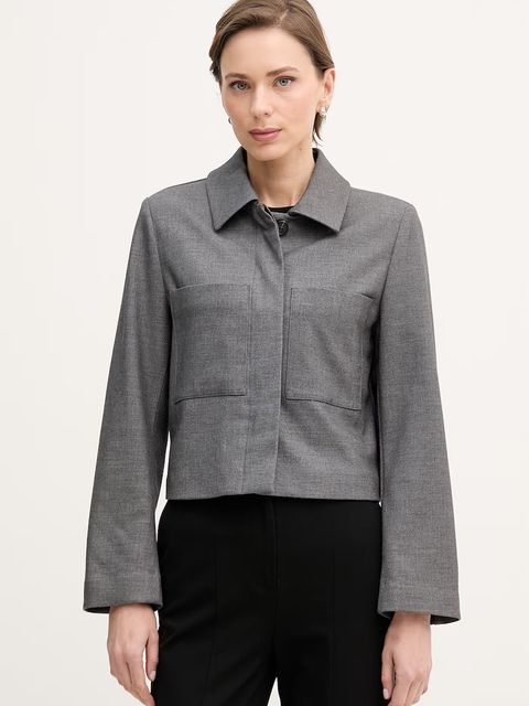 United Colors of Benetton kurtka damska z domieszką wełny - zdjęcie produktu nr 2