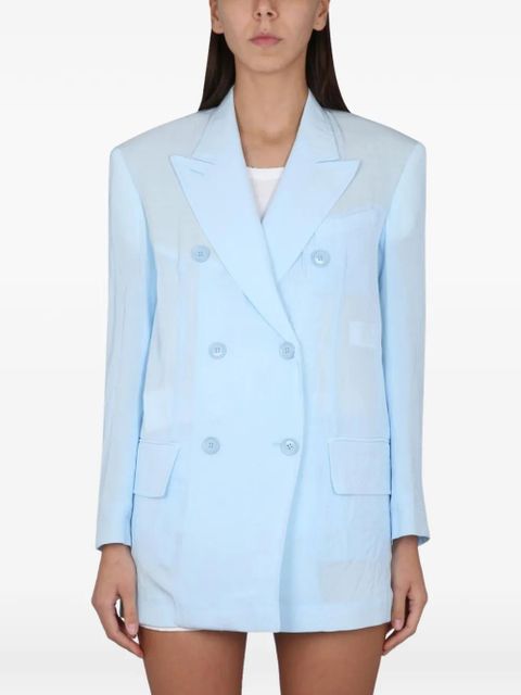 Max Mara double-breasted blazer - Blue - zdjęcie produktu nr 1