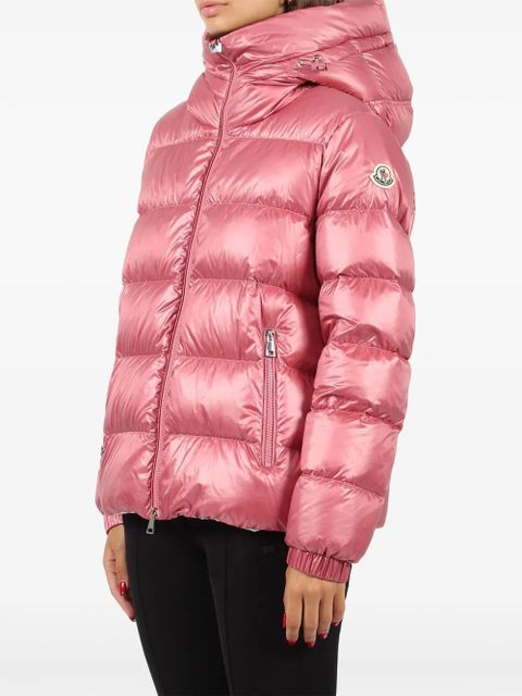 Moncler hodded puffer jacket - Pink